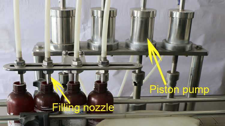 Mašina za punjenje okruglih boca od 500ml sa brtvom za zatvaranje i zvjezdanim kotačem