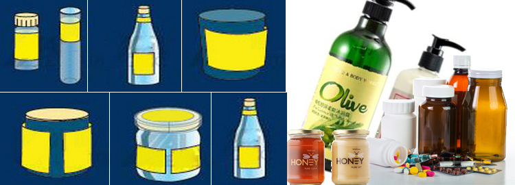 T Vertikalna automatska mašina za etiketiranje okruglih spremnika